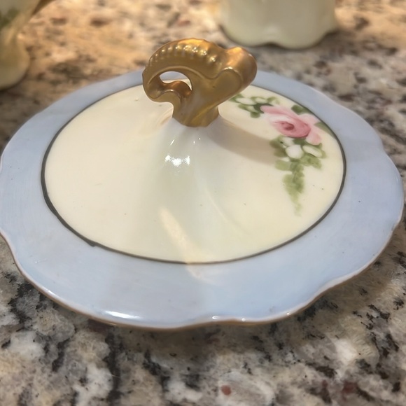 Antique cream and sugar set - Picture 7 of 9